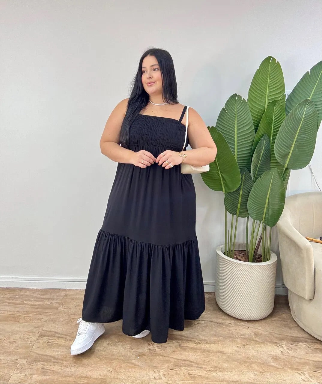 Vestido Feminino em Viscolinho Elegante Bella