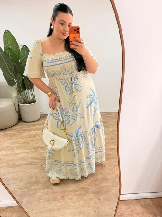 Vestido Feminino em Viscolinho Elegante Flavia