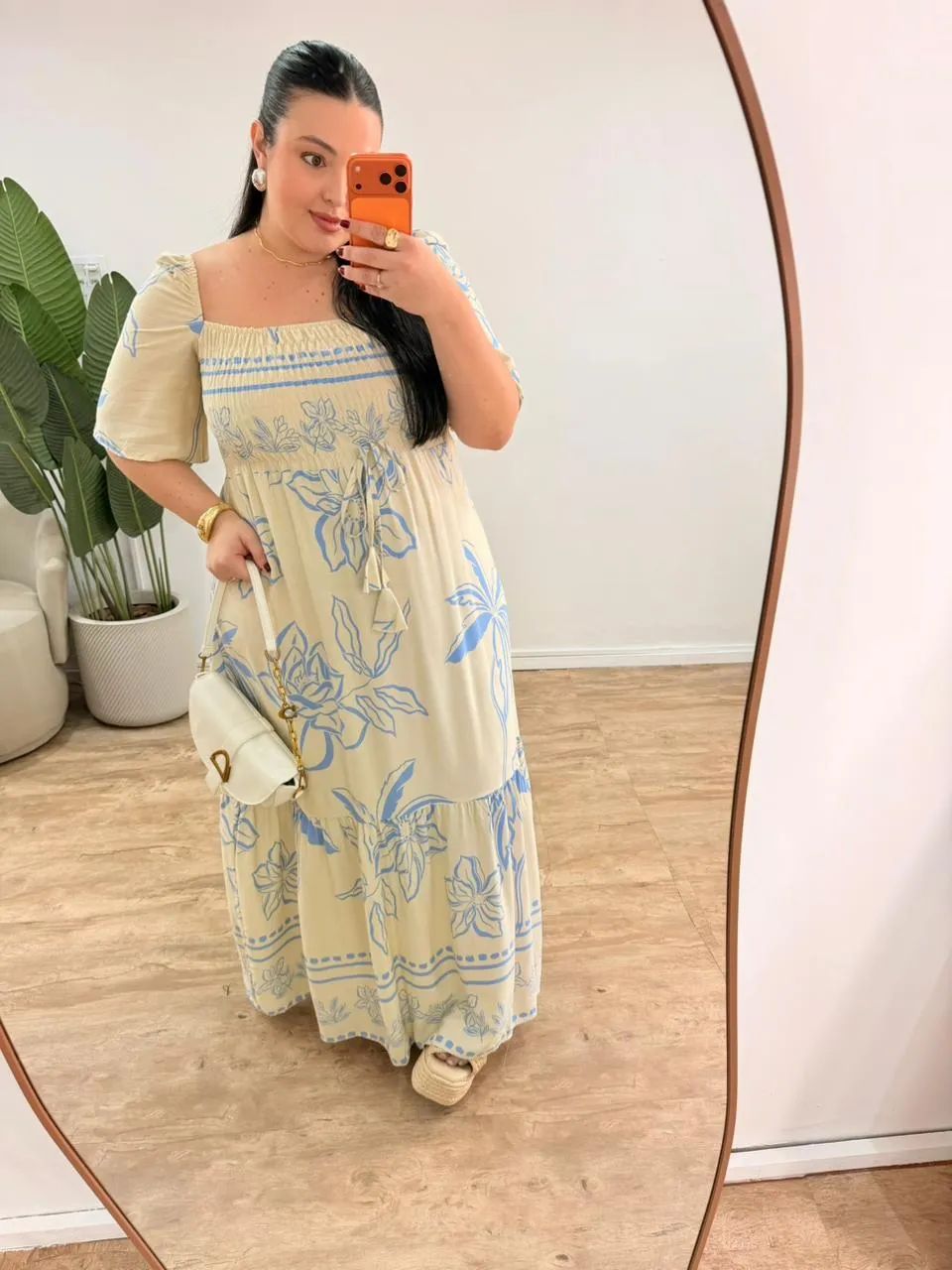 Vestido Feminino em Viscolinho Elegante Flavia